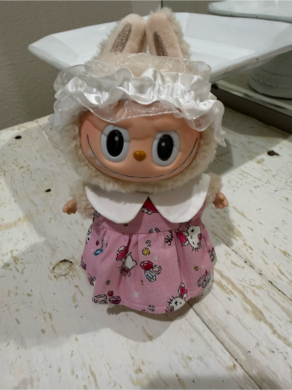 Labubu 2 piece outfit. Hk dress